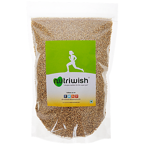 Nutriwish Gluten-Free White Quinoa - Premium, 500 g Gluten Free & Source of Dietary Fiber