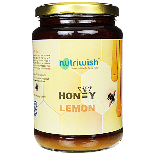 NUTRIWISH 100 % Pure Honey - Lemon, 1 Kg  