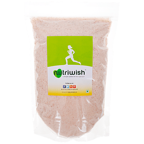 Nutriwish Himalayan Pink Salt/Meeth, 1.25 kg  