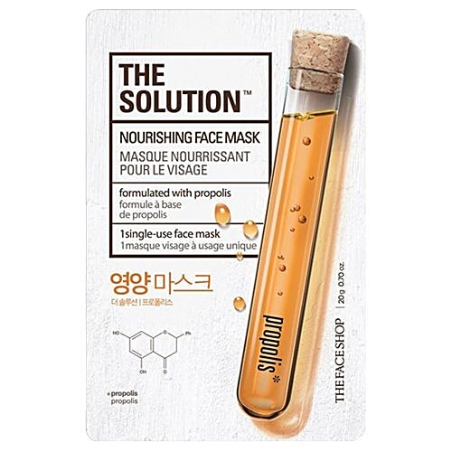 The Face Shop The Solution Nourishing Face Mask, 20 g  