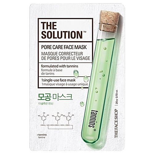 The Face Shop The Solution Pore Care Face Mask, 20 g  