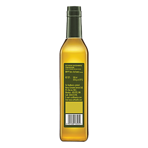 Saffola Extra Virgin Olive Oil, 500 ml  Power of Antioxidants