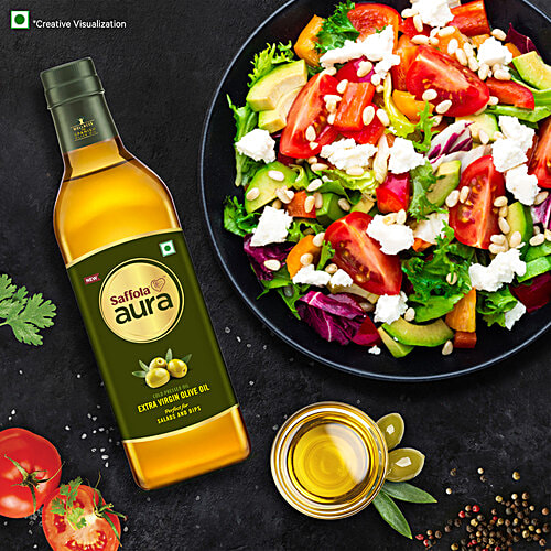 Saffola Extra Virgin Olive Oil, 1 L  