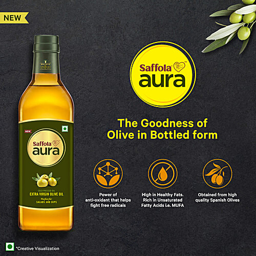 Saffola Extra Virgin Olive Oil, 1 L  