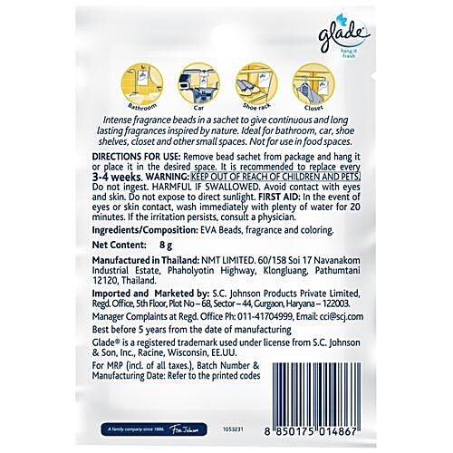 Glade Hang It Fresh Air Freshener - Fruity Fresh, 8 g  