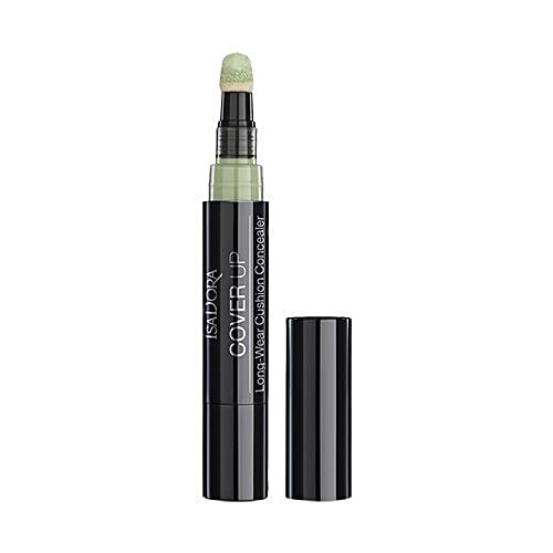 ISADORA Cover Up Long Wear Cushion Concealer, 4.2 ml 60 Green Anti Redness 