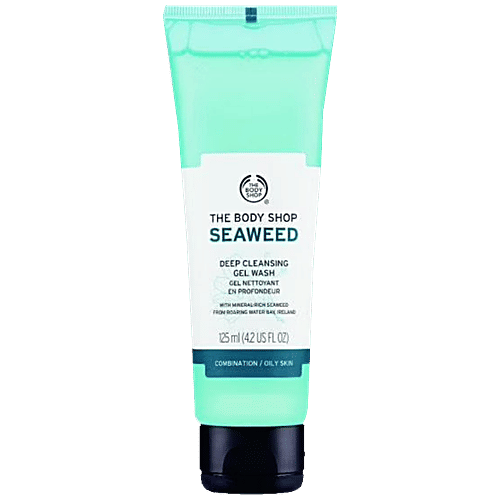 The Body Shop Deep Cleansing Seaweed Face Wash, 125 ml