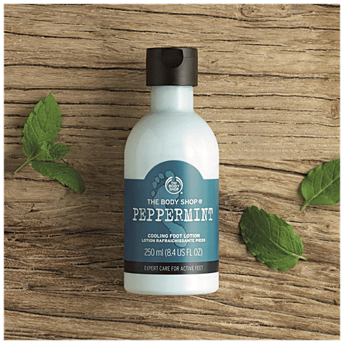 The Body Shop Peppermint Cooling Foot Lotion, 250 ml  