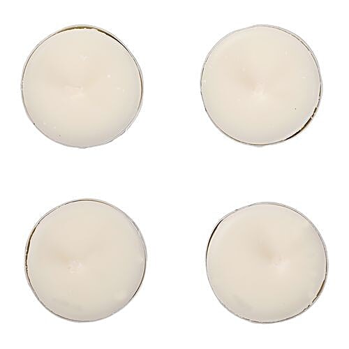 DP Candle Wax Decorative Tea Lights - White, Bb-1254, 50 pcs  