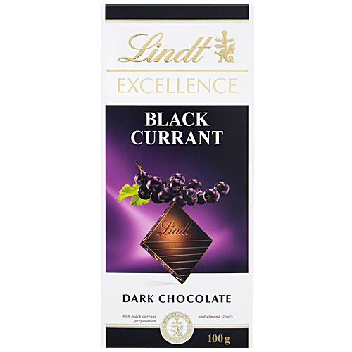 Lindt Excellence - Dark Chocolate, Blackcurrant, 100 g  