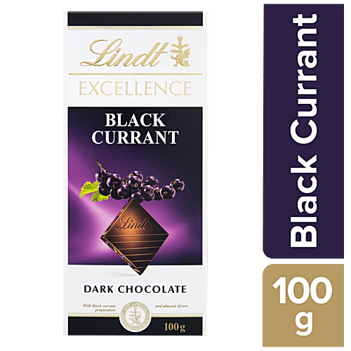Lindt Excellence - Dark Chocolate, Blackcurrant, 100 g  