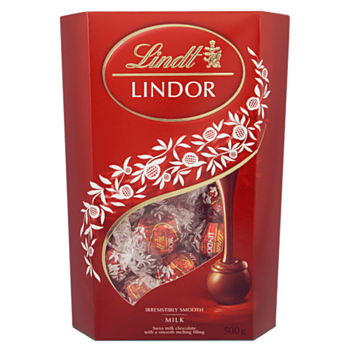 Lindt Lindor Balls - Milk Cornet, 500 g  