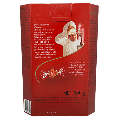 Lindt Lindor Balls - Milk Cornet, 500 g  