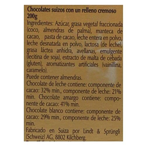 Lindt Lindor Assorted Chocolate - 4 Flavours, 200 g  Smooth Melting
 Assorted Flavours
 Luxurious Treat