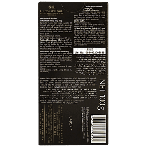 Lindt Lindor Singles - 60% Cocoa, 100 g  