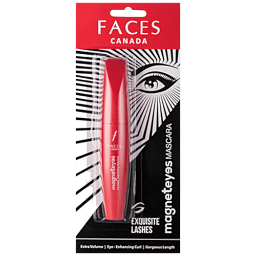 Faces Magneteyes Dramatic Volumising Mascara Black, 9.5 g  