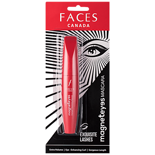 Faces Magneteyes Dramatic Volumising Mascara Black, 9.5 g  