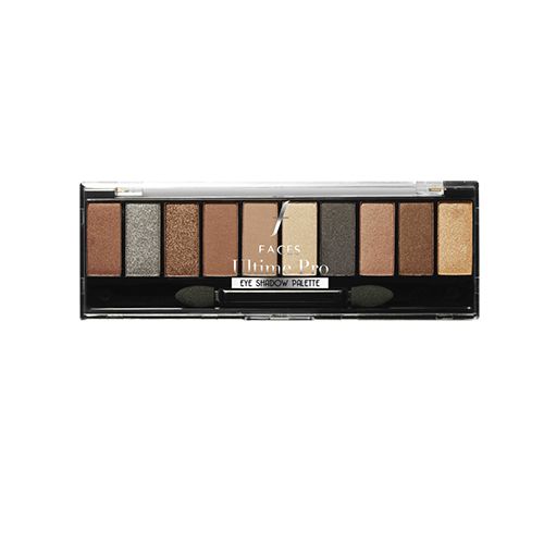 FACES CANADA Ultime Pro Eyeshadow Palette, 10 g Nude 01 