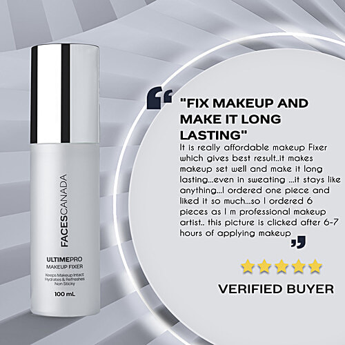 Faces Canada Ultime Pro Makeup Fixer, 100 ml  Non-Sticky