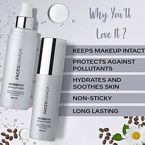 Faces Canada Ultime Pro Makeup Fixer, 100 ml  Non-Sticky