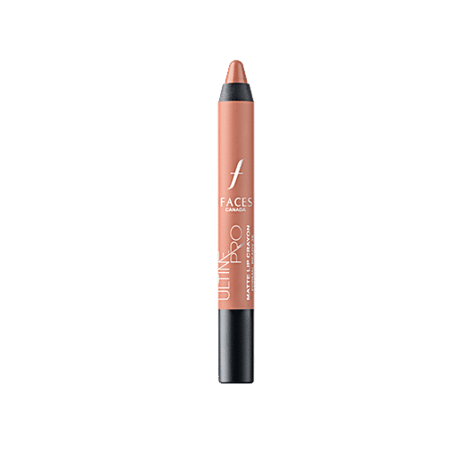 Faces Canada Ultime Pro Matte Lip Crayon - Highly Pigmented, Creamy Texture, 2.8 g Formal Ready 25 
