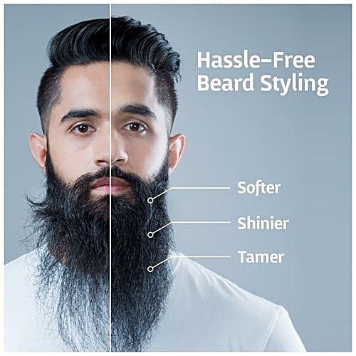 Bombay Shaving Company Beard Growth Oil Powered with Vetiver & 4 Essential Oils, 30 ml  