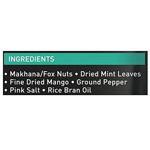 The Healthy Cravings Co. Makhana - Mint, 45 g Natural, High Protein