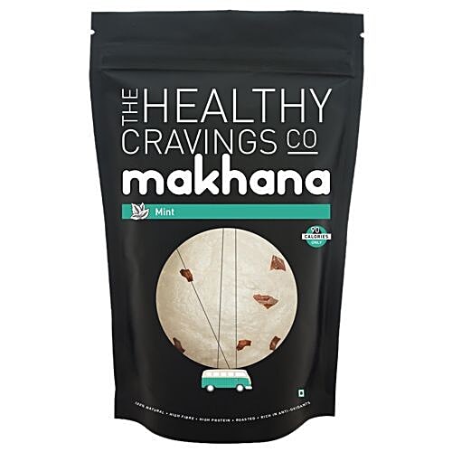 The Healthy Cravings Co. Makhana - Mint, 45 g Natural, High Protein
