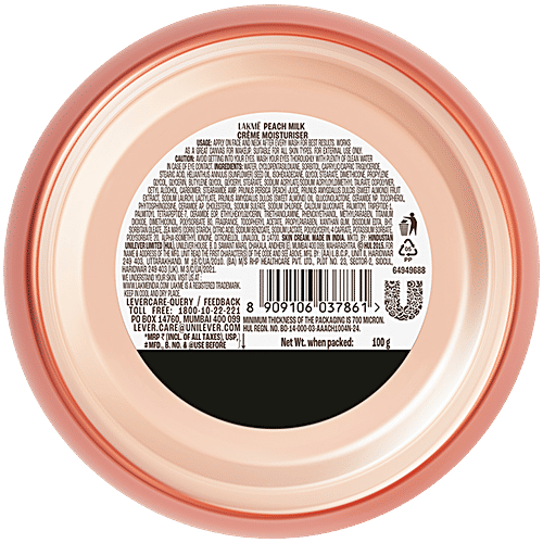 Lakme Peach Milk Soft Creme, 150 g  