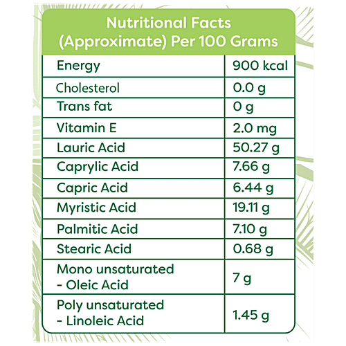 Klf  Nirmal Virgin Coconut Oil - Narrow Neck, 250 ml  Zero Cholesterol, Zero Trans Fat