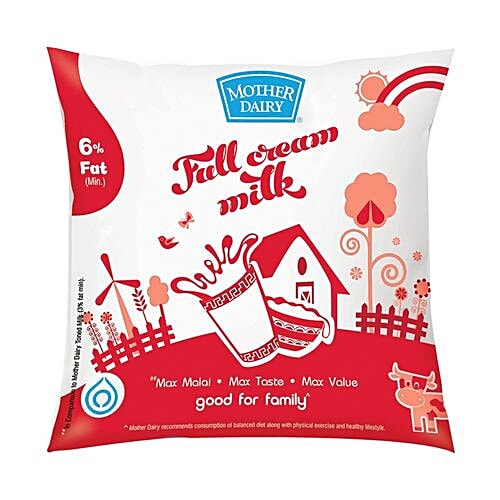 Buy Mother Dairy Full Cream Milk Online at Best Price of Rs null