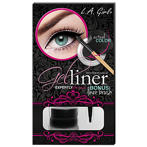 LA girl Gel Liner Kit, 2.8 g Very Black 