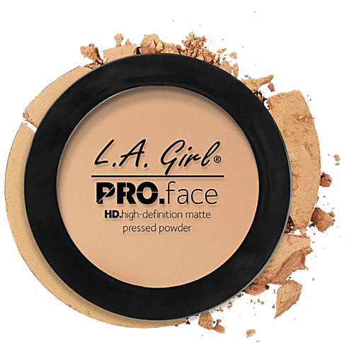 LA girl HD PRO Face Pressed Powder, 7 g Nude Beige 