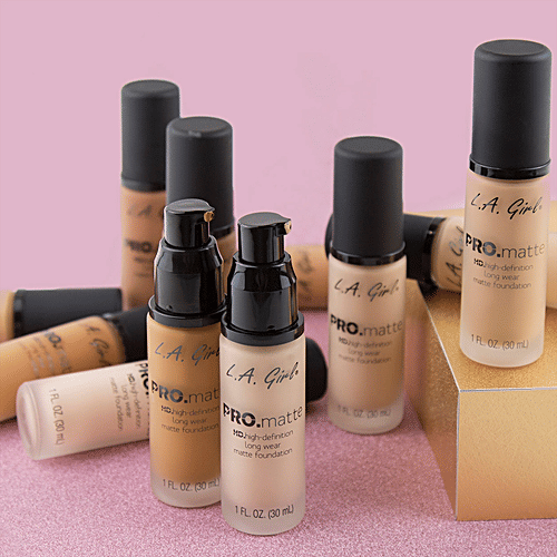 LA girl HD PRO Matte Foundation, 30 ml Light Tan 