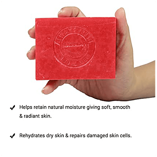 Soulflower Sweet Rose Anti-Aging Handmade Soap, Paraben Free Vegan Soap For Men & Women, 150 g  