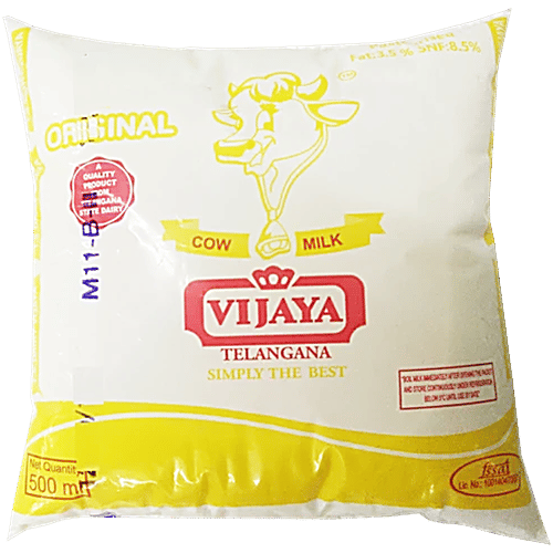 Buy Vijaya Cow Milk Online at Best Price of Rs null bigbasket