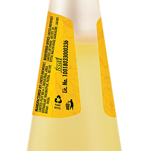 Kingfisher Radler - Non Alcoholic Malt Drink, Ginger & Lime, 300 ml Glass Bottle 
