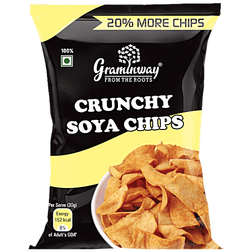 Buy Graminway Crunchy Soya Chips Online at Best Price of Rs 99 bigbasket
