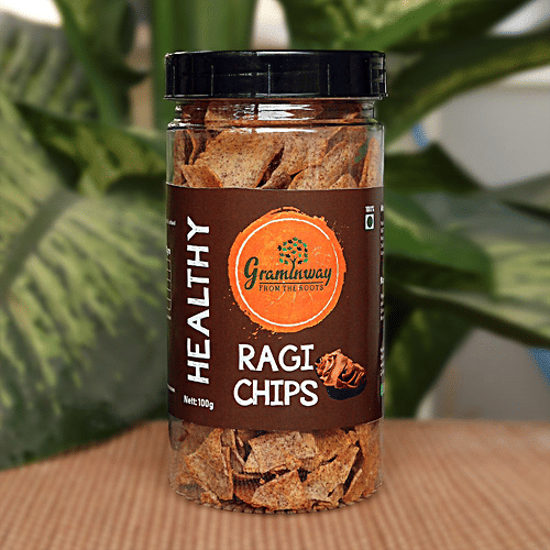 Graminway Healthy Ragi Chips, 100 g  No Sugar