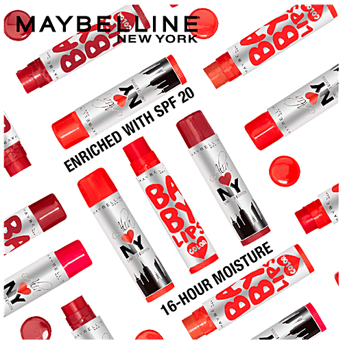 Maybelline New York Baby Lips Colour - Alia Loves New York, 4 g Broadway Red 