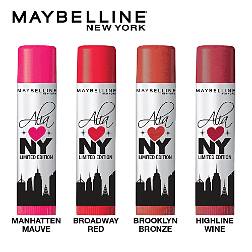 Maybelline New York Baby Lips Colour - Alia Loves New York, 4 g Broadway Red 