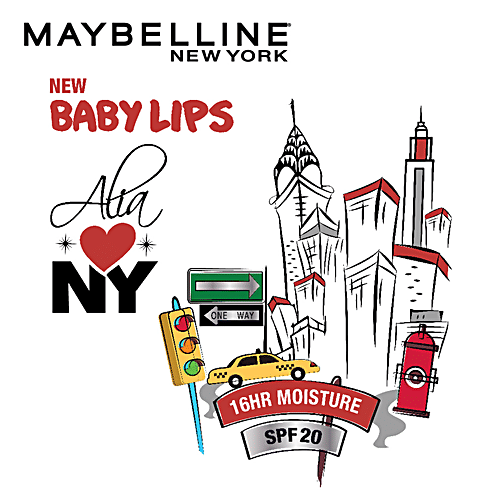 Maybelline New York Baby Lips Color - Alia Loves New York, 4 g Brooklyn Bronze 