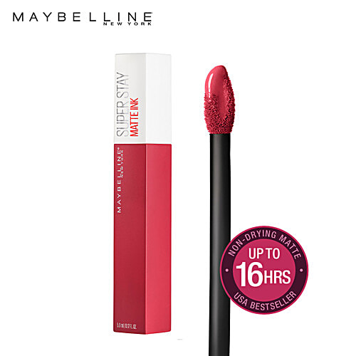 Maybelline New York Super Stay Matte Ink Liquid Lipstick, 5 g 80 Ruler 