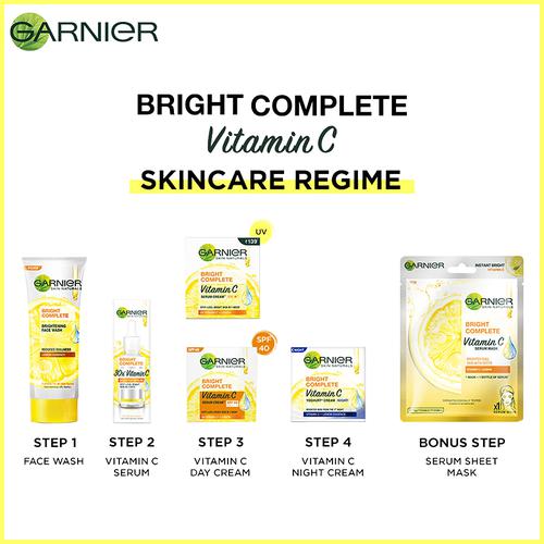 Buy Garnier Garnier Bright Complete Vitamin C Spf 40 Pa Serum Cream Online At Best Price Of Rs 219 78 Bigbasket