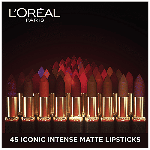 Loreal Paris Color Riche Moist Matte Lipstick, 3.7 g 263 Pure Garnet 