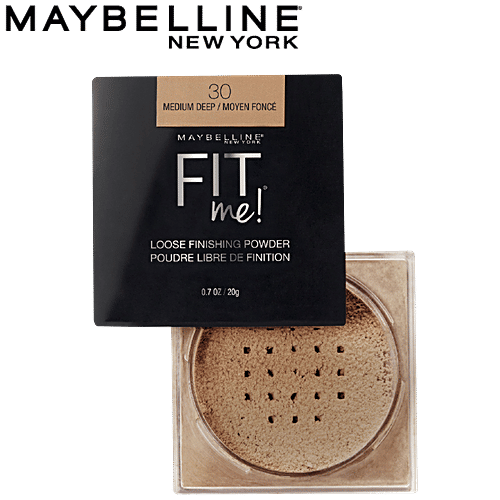 Maybelline New York Fit Me Loose Finishing Powder, 20 g 30 Medium Deep 