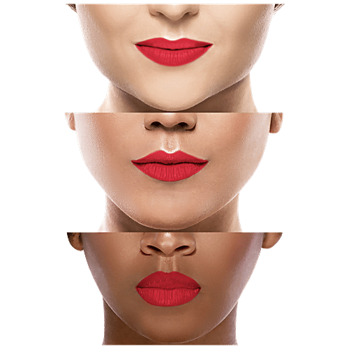 Maybelline New York Color Sensational Creamy Matte Lipstick, 3.9 g 641 Pink My Red 
