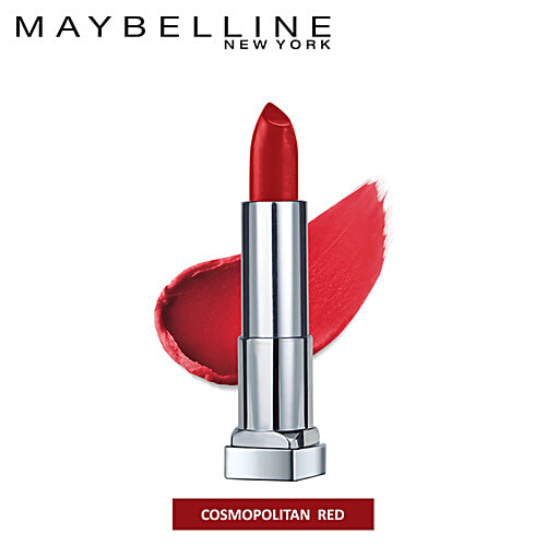 Maybelline New York Color Sensational Creamy Matte Lipstick, 3.9 g 643 Cosmopolitan Red 