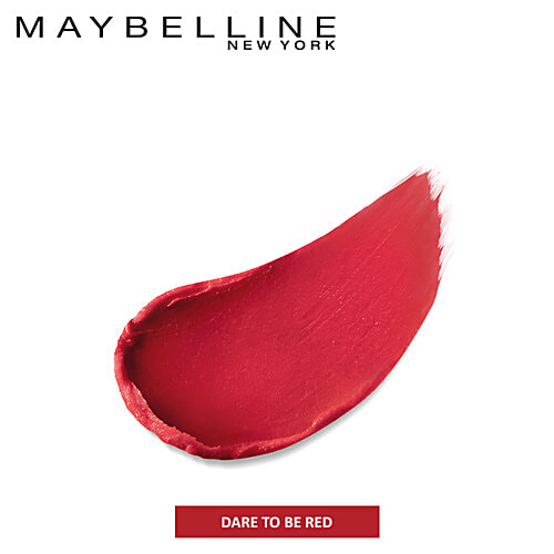 Maybelline New York Color Sensational Creamy Matte Lipstick, 3.9 g 647 Dare To Be Red