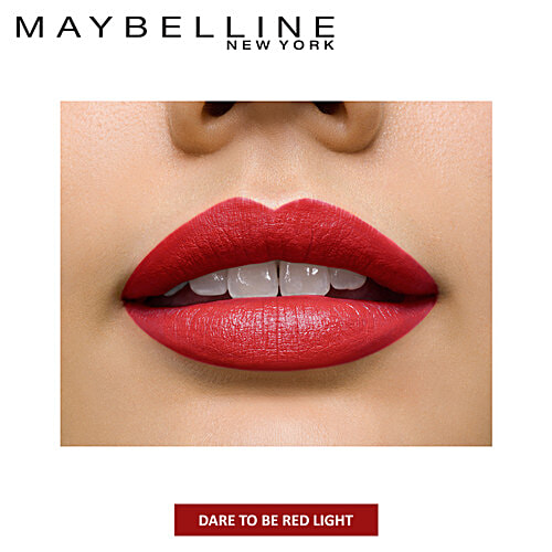 Maybelline New York Color Sensational Creamy Matte Lipstick, 3.9 g 647 Dare To Be Red